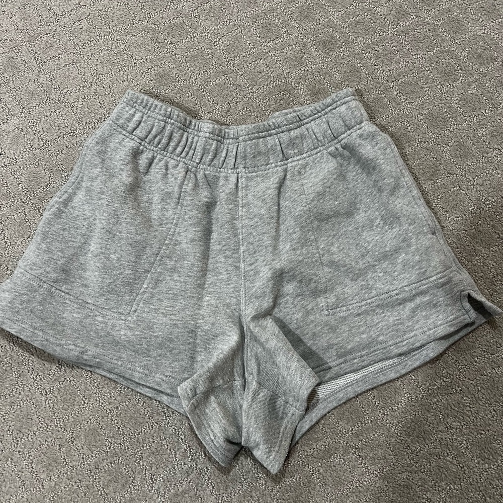 Aerie Gray Women's Sweat Shorts - Size XS